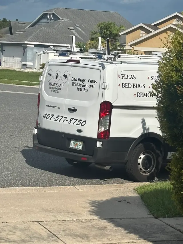Customer photo of work by Mr Roland Pest Control, LLC, from Jerrol Wizzard's review