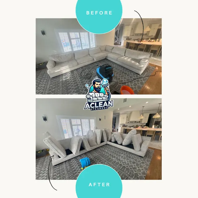 Aclean Steamers Couch & Upholstery Cleaning — photo from the business 2