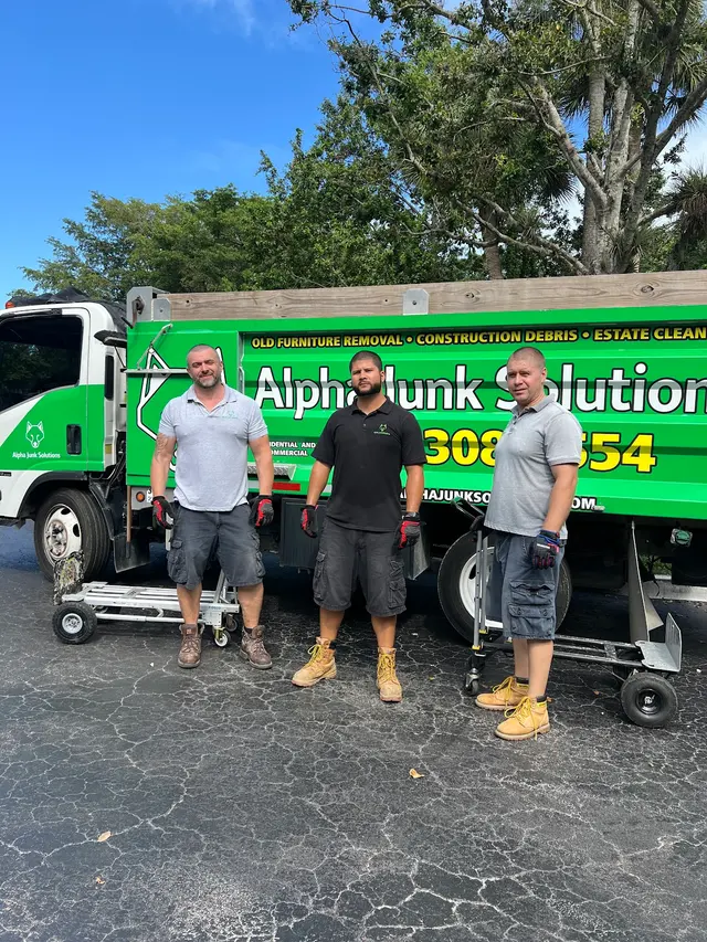 Alpha Junk Solutions | Junk Removal And Demolition — customer photo 5