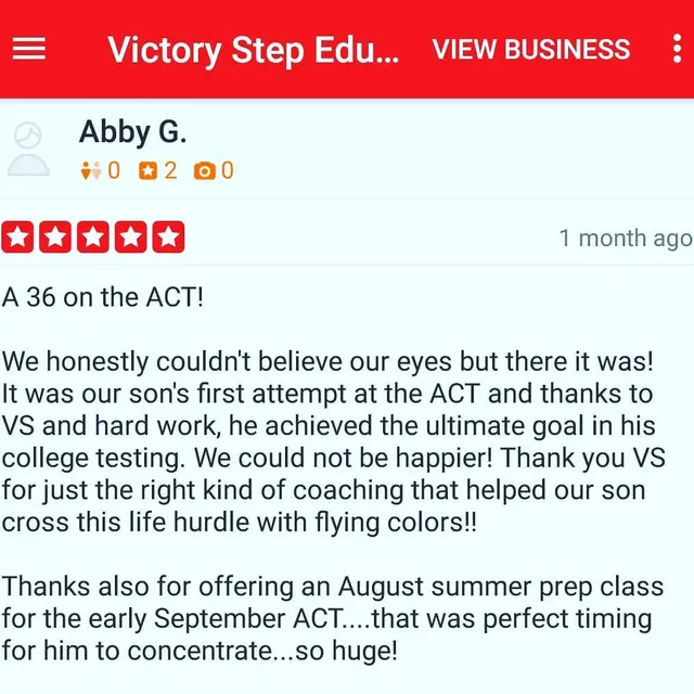 Victory Prep Tutors — photo from the business 11