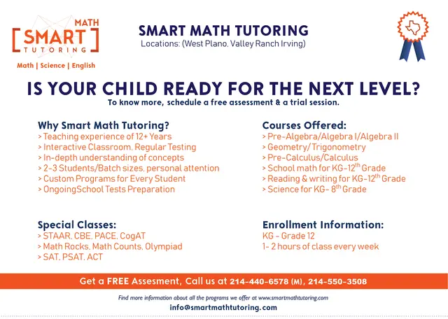 Smart Math Tutoring — photo from the business 2