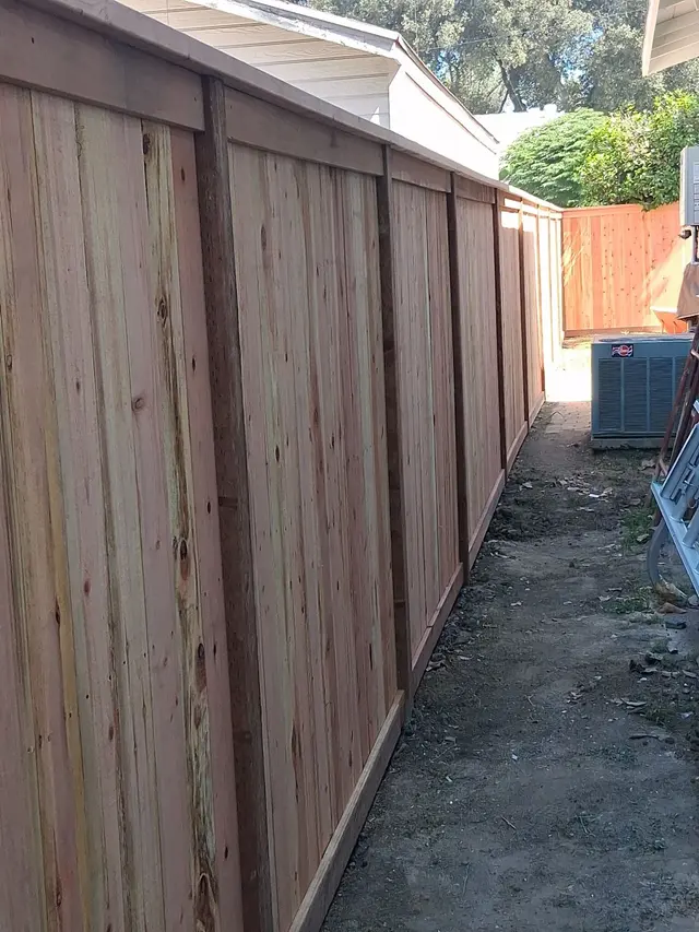 Customer photo of work by Calvet Fence, from Uriel Amaya's review