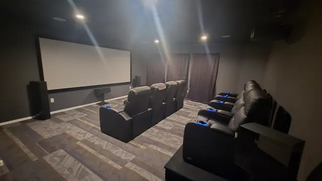 Customer photo of work by SmartVolt AV, from Justin Bartlett's review
