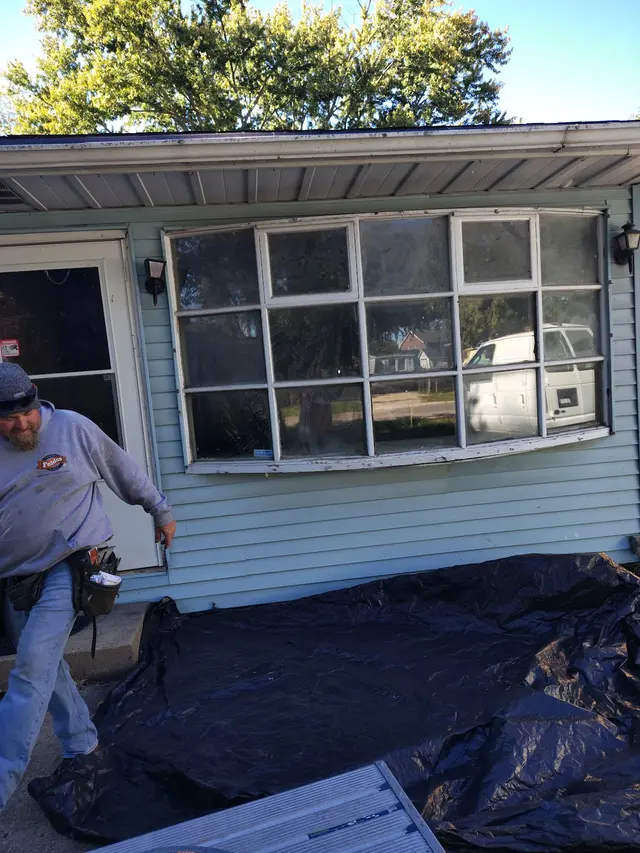 Customer photo of work by Feldco Windows, Siding, Doors & Roofing of Springfield, from Chrisandra Brown's review