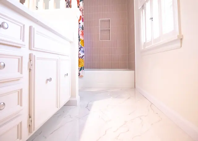 Customer photo of work by Miller Tile, from Tyler Whobrey's review