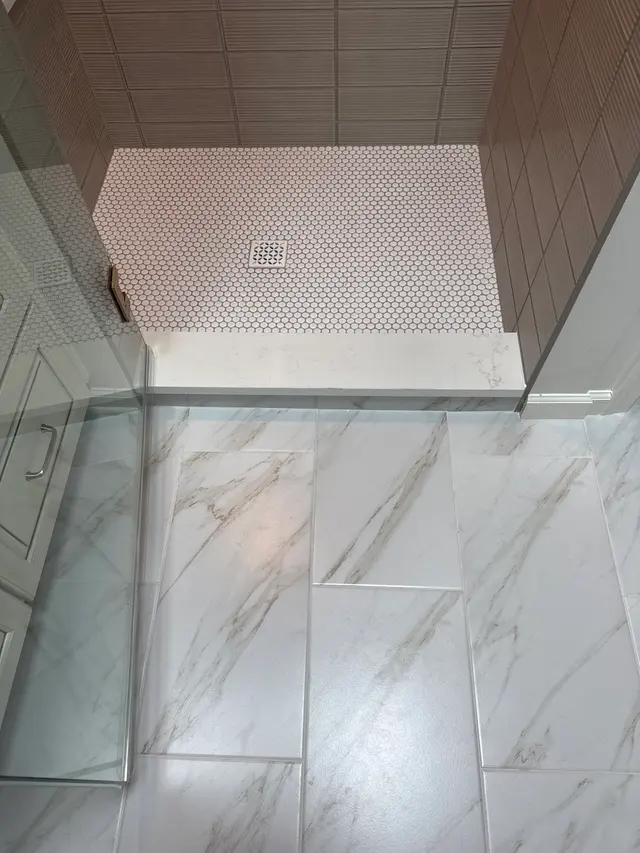 Customer photo of work by 1st Choice Tile Solutions, from beth kitchen's review