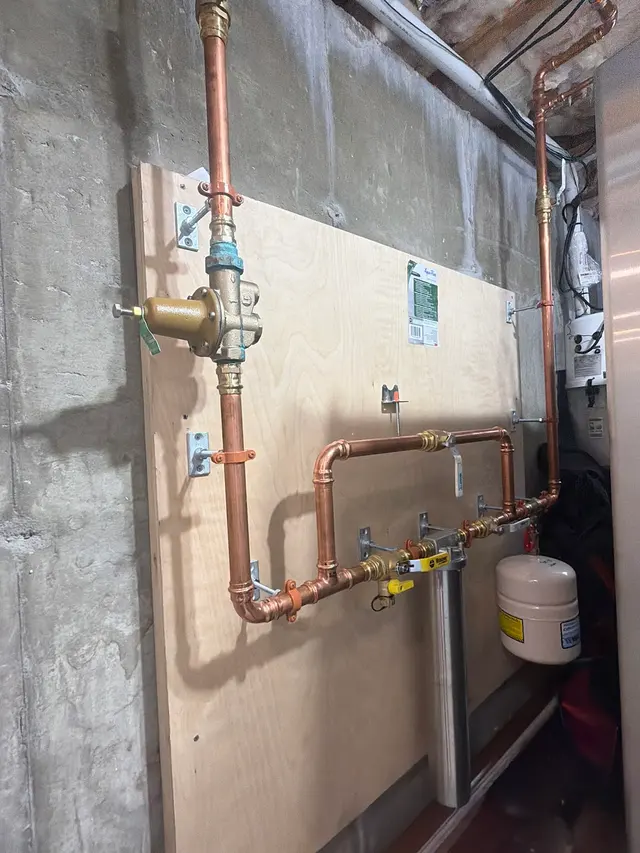 Customer photo of work by Pro Comfort Control Water Filtration & Water Heaters, from Miguel Goncalves's review