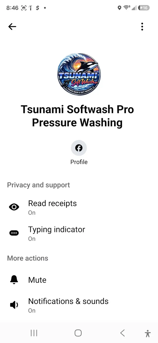 Customer photo of work by Tsunami Softwash Pro, from Meredith Thomas's review