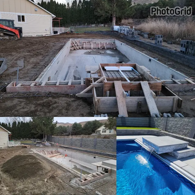 Customer photo of work by Bertin's Pools and Landscaping LLC, from Scrub34's review