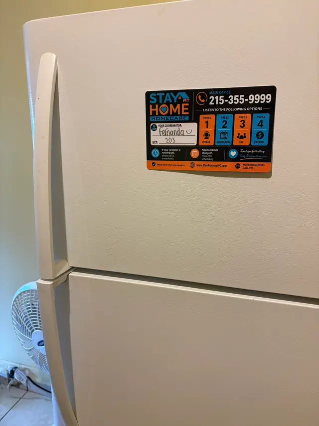 Customer photo of work by Stay at Home Homecare, from Estervina Vargas's review