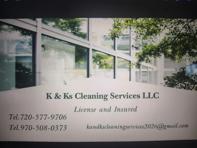 K & Ks cleaning services — photo from the business 1
