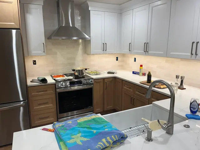 Customer photo of work by IC Kitchen & Bath, from Tim Hooper's review