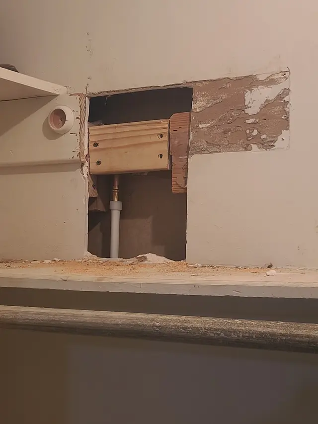 Customer photo of work by Hugo Plumbing, from vo117493's review