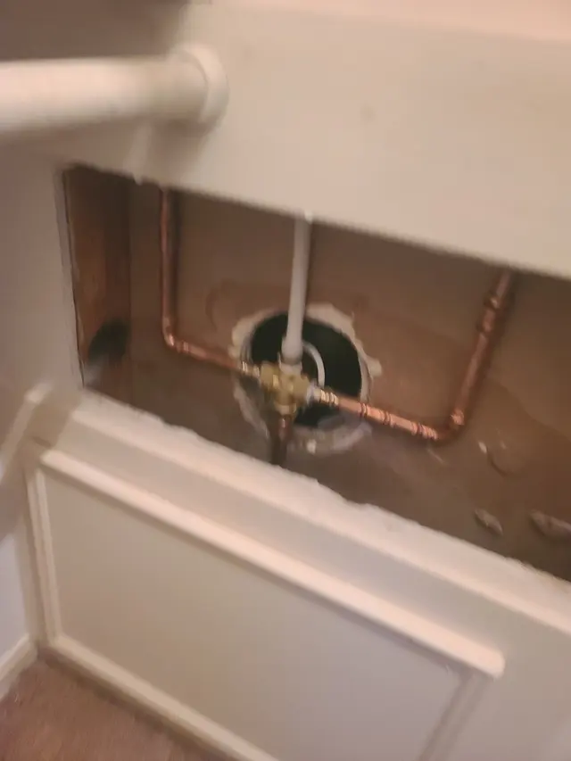 Customer photo of work by Hugo Plumbing, from vo117493's review