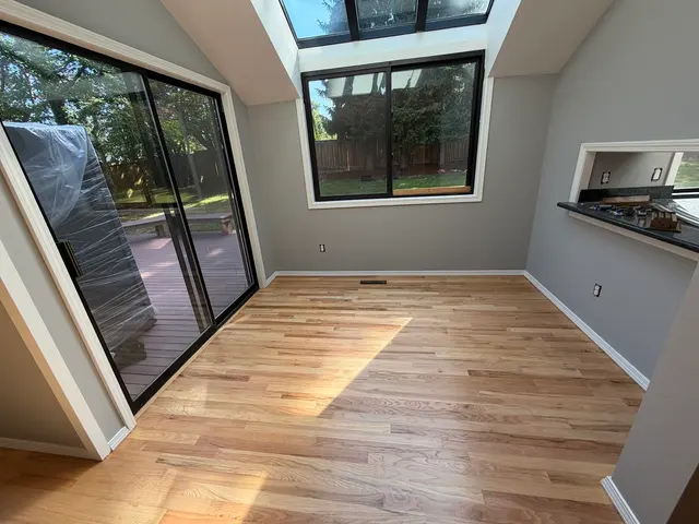 Customer photo of work by RI Hardwood Floors, from Jacob Wu's review