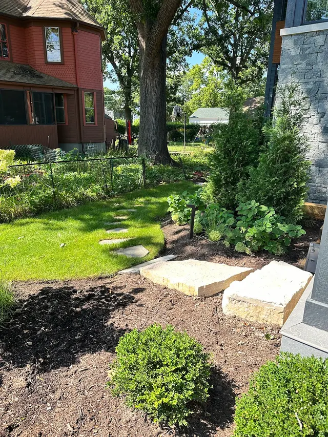 Customer photo of work by Tommy Pollina Landscape Company, from Hilary Krol's review