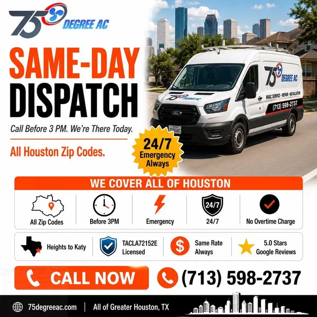 75 Degree AC- Houston — photo from the business 2