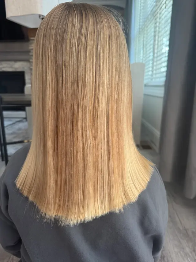 Customer photo of work by Tangles Hair Studio & Day Spa, from Rachel Pape's review