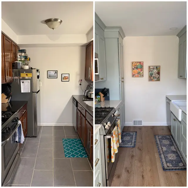 Customer photo of work by Whiski Kitchen Design Studio, from Michelle Clegg's review