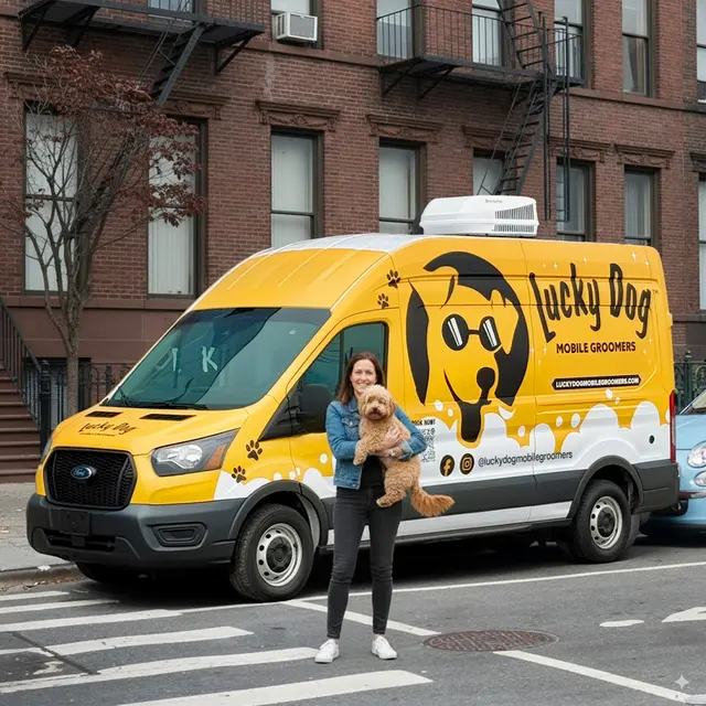 Lucky Dog Mobile Groomers - Connecticut — photo from the business 4