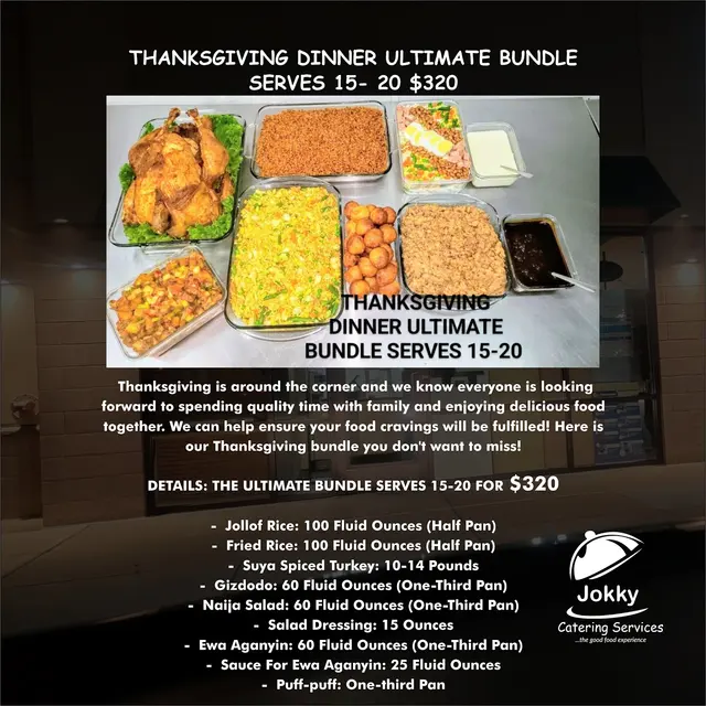 Jokky Catering Services & Take Out Restaurant — photo from the business 2