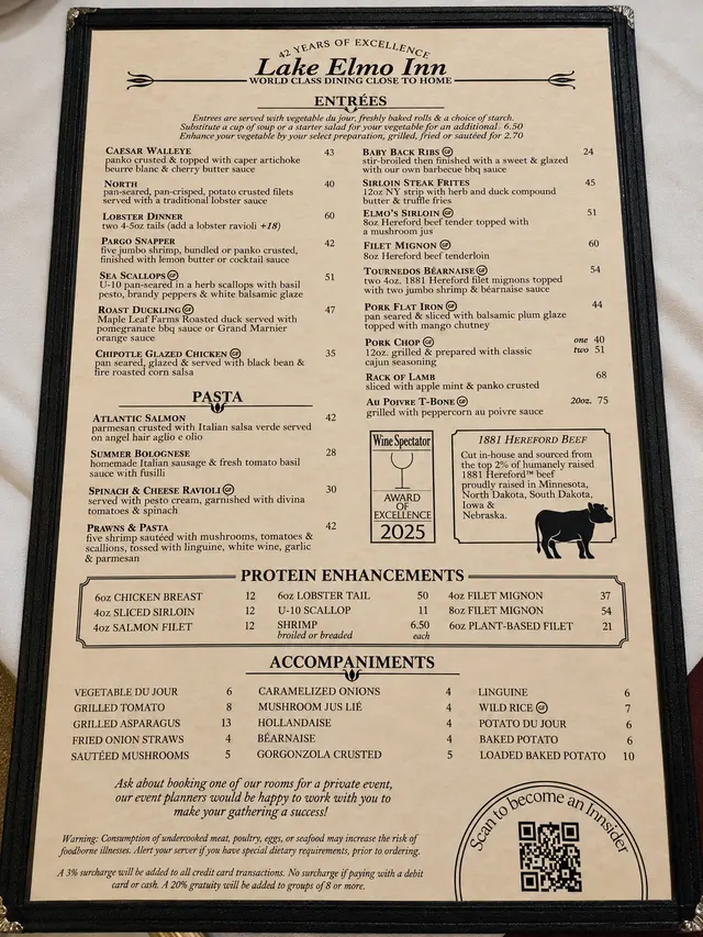 Customer photo of work by Lake Elmo Inn, from adalie hoke's review