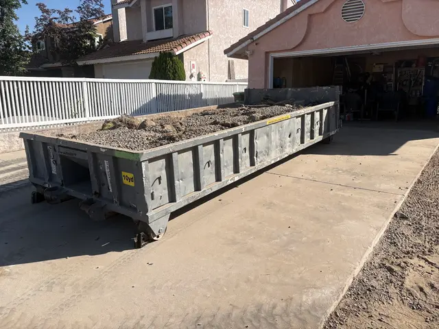 Customer photo of work by Heritage Dumpster Solutions, from Philip Vasai's review