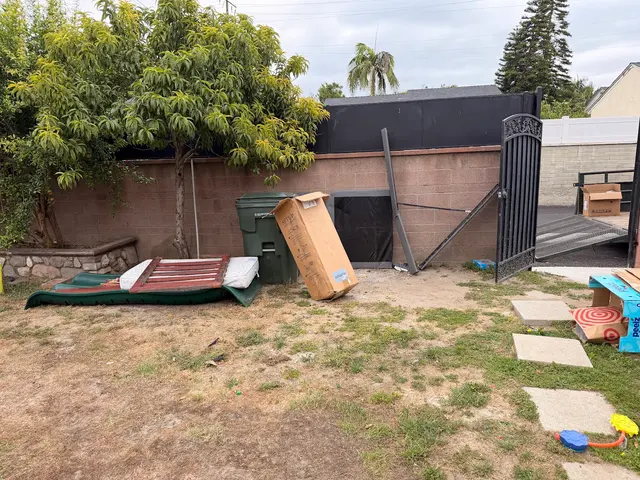 Customer photo of work by San Gabriel Valley Junk Removal, from Sarah Lin's review