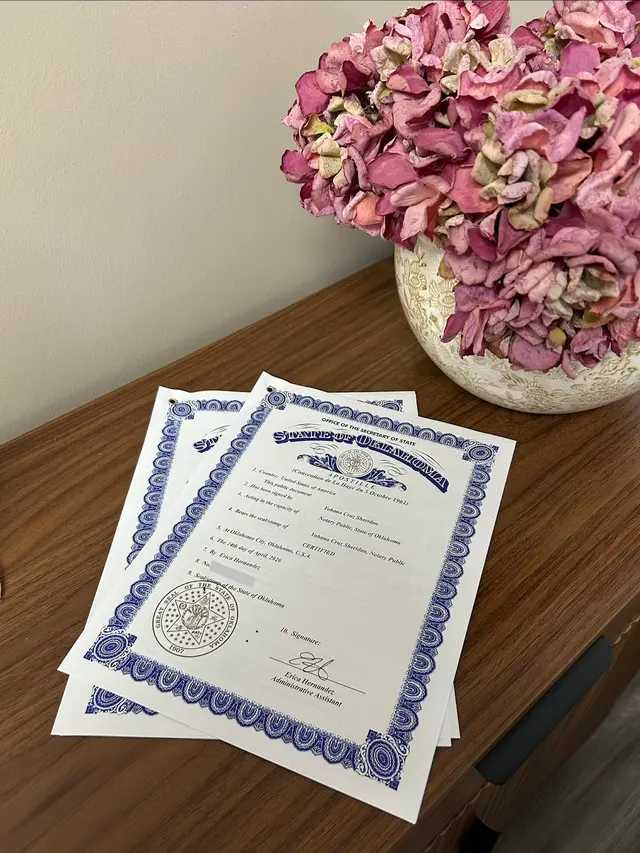 The Sheridan Company | Mobile & Remote Online Notary | Nationwide Apostille Facilitator | Document Translation — photo from the business 6