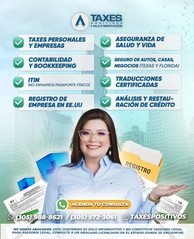 Taxes Positivos LLC — photo from the business 3