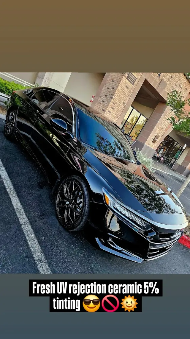 Customer photo of work by Sin City Tint, from Jared Highline's review