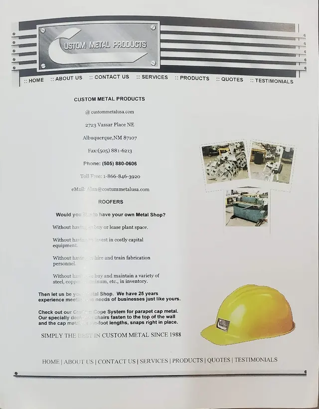 Custom Metal Products — customer photo 10