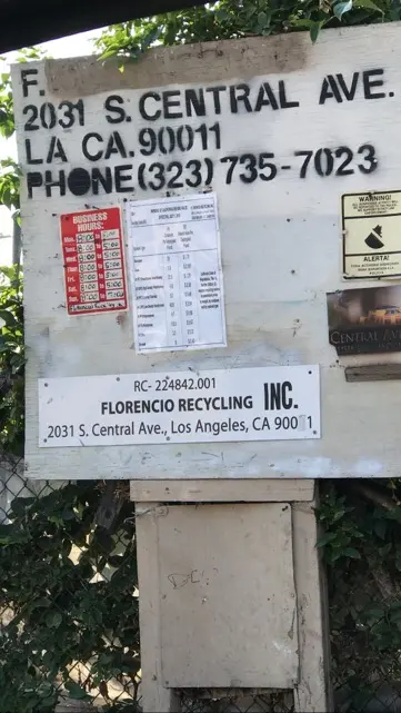 Florencio Recycling Inc. — customer photo 6