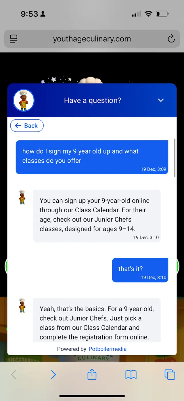 Youthage Culinary Specialist — customer photo 1