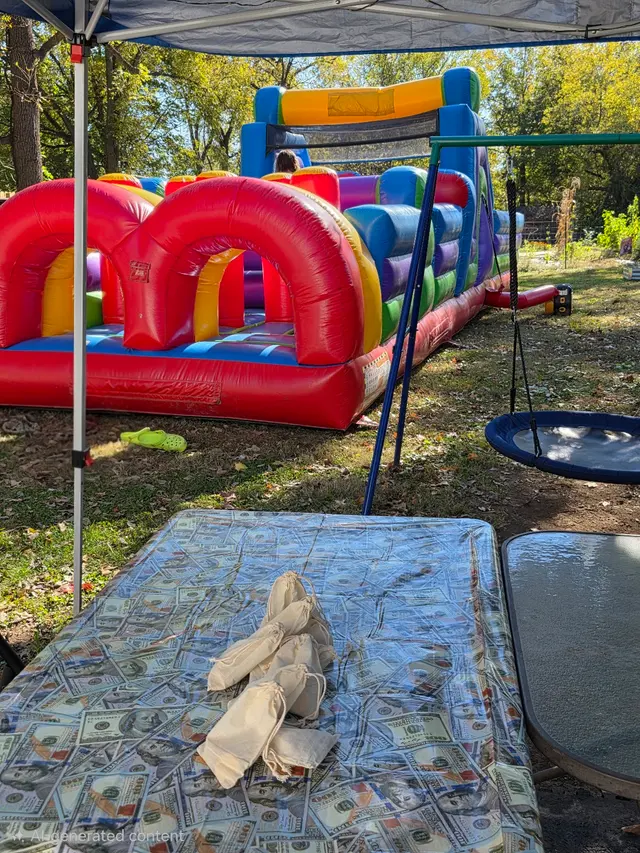 Customer photo of work by Big Bounce KC, from Michelle Bivens's review