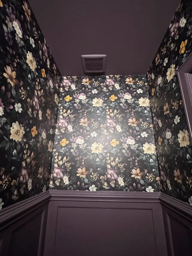 Customer photo of work by WALLPAPER INSTALLERS - AA WALLPAPER SERVICES, from Liberty Painting's review