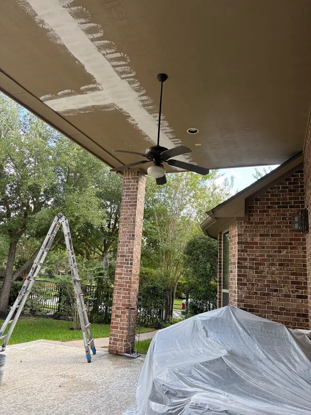 Customer photo of work by Vences House Painters of Houston, from Xianmin Zhou's review