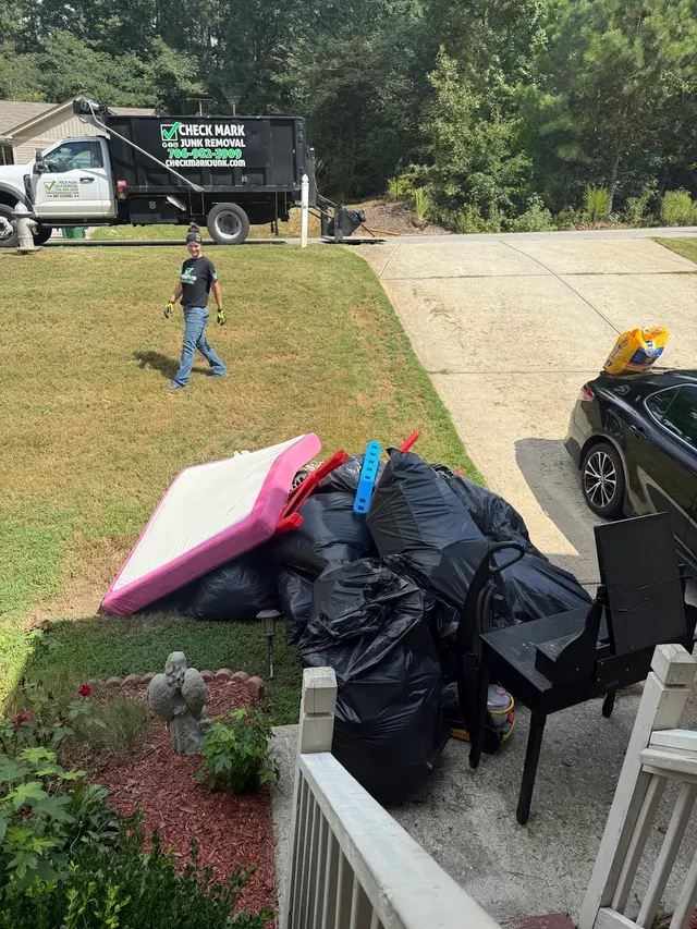 Check Mark Junk Removal — customer photo 3