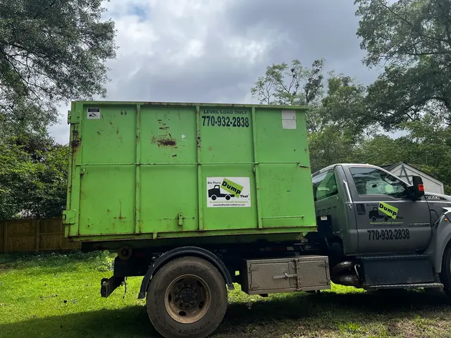 Customer photo of work by Bin There Dump That Dumpster Rentals, from Darrell Mobley's review