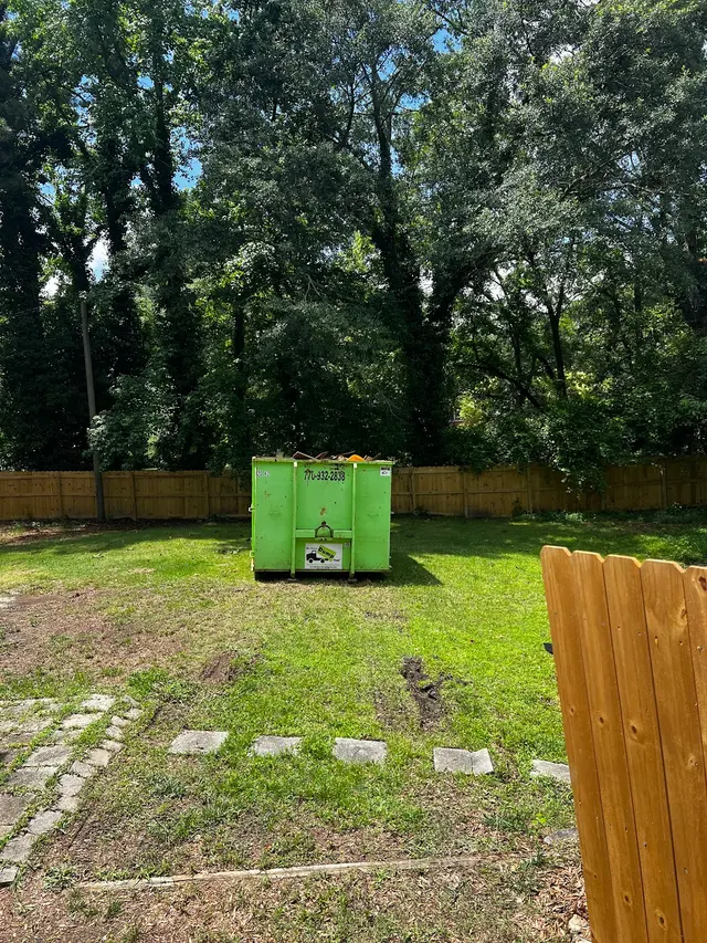 Customer photo of work by Bin There Dump That Dumpster Rentals, from Darrell Mobley's review