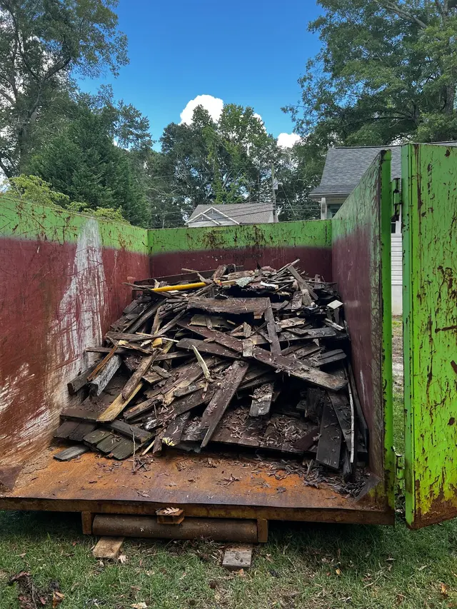 Customer photo of work by Bin There Dump That Dumpster Rentals, from Darrell Mobley's review