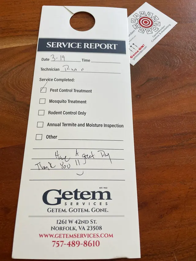 Getem Services — customer photo 10