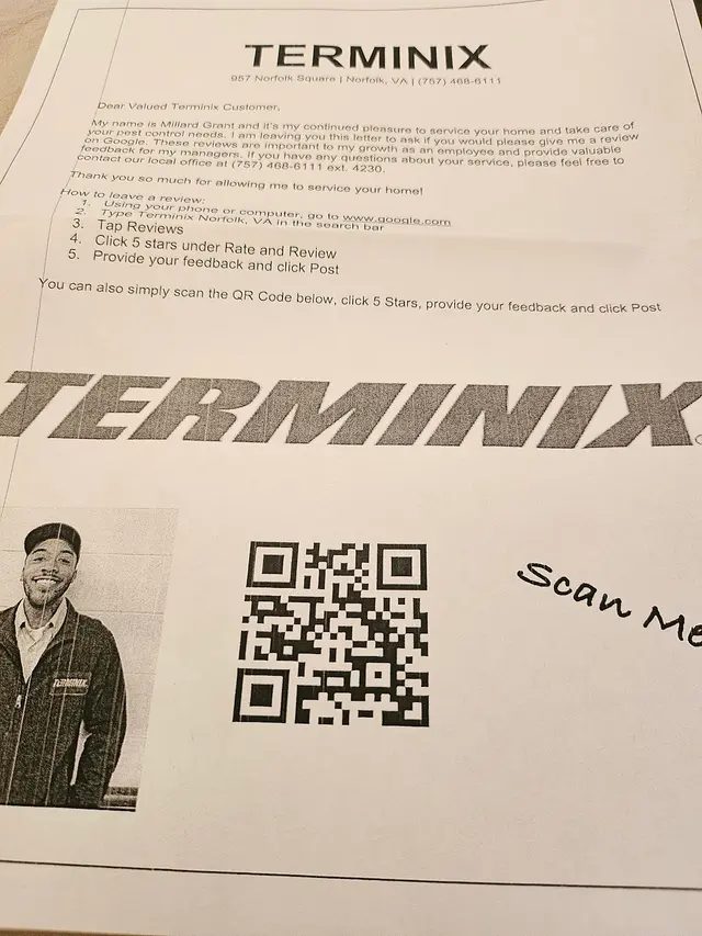Terminix — customer photo 2