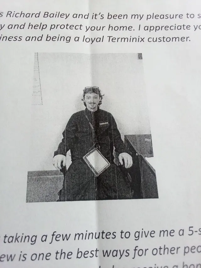 Terminix — customer photo 6