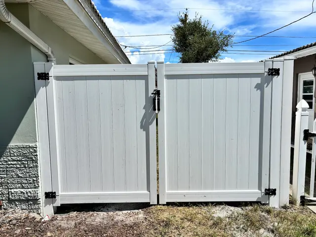 Customer photo of work by Fence Company Near Me - Pinellas, from Jessica Kilgore's review