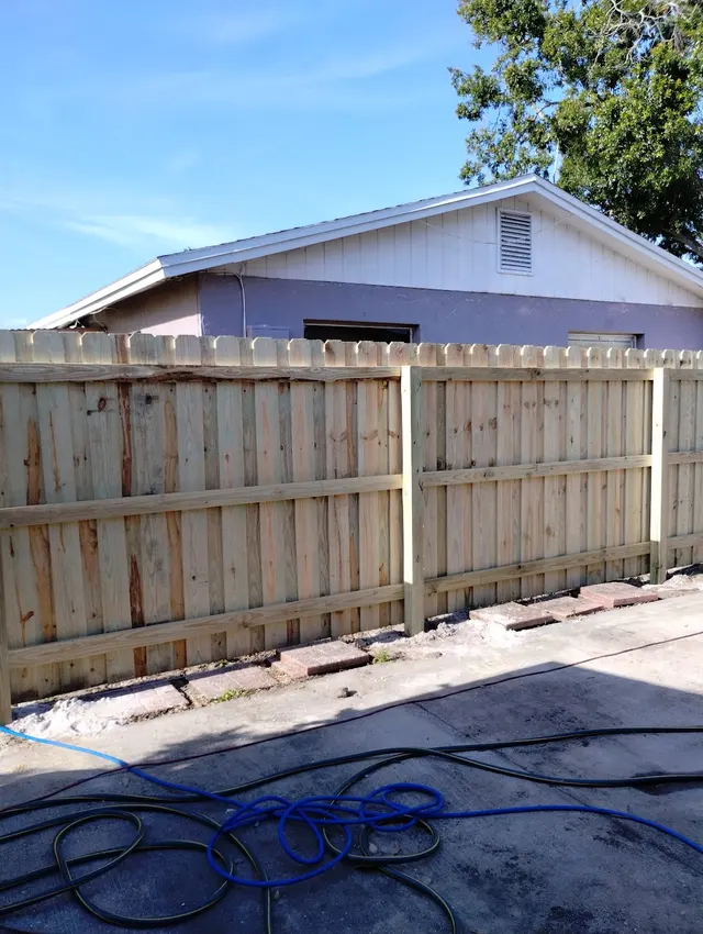 Customer photo of work by Family Fence Company Of Florida, from Becky Jane Blackwell's review