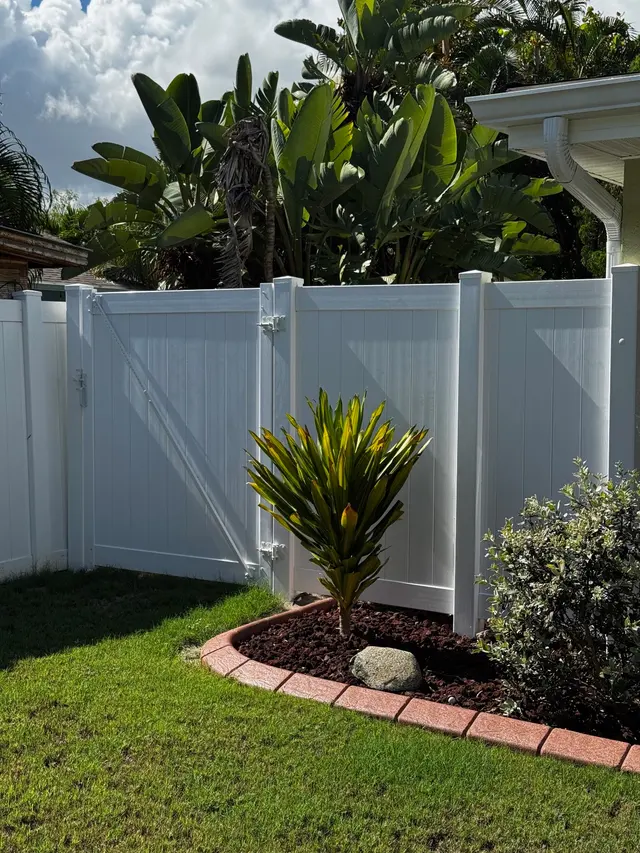 Customer photo of work by Family Fence Company Of Florida, from Nancy Leppek's review