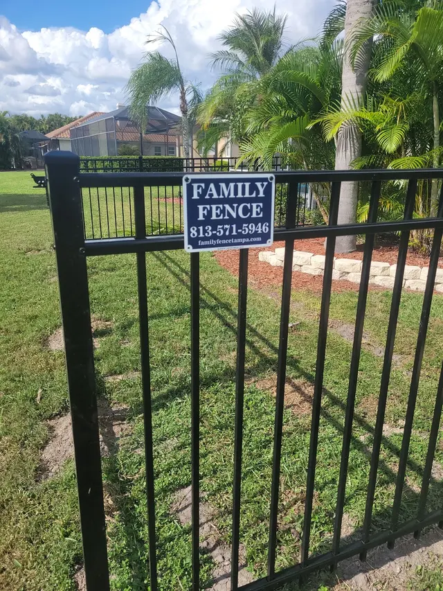 Customer photo of work by Family Fence Company Of Florida, from Kathryn McMiller's review