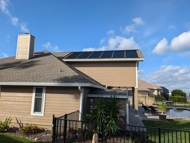 Customer photo of work by AMD Solar, from Bill McKinney's review