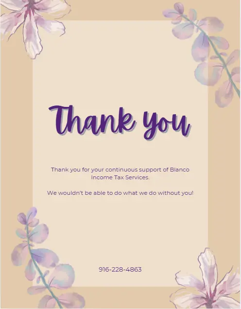 Blanco Income Tax Services LLC & Registration Services — photo from the business 12